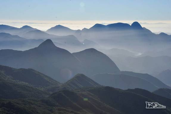 A paisagem grandiosa da parte alta do Parque Nacional da Serra dos Órgãos, no Rio de Janeiro